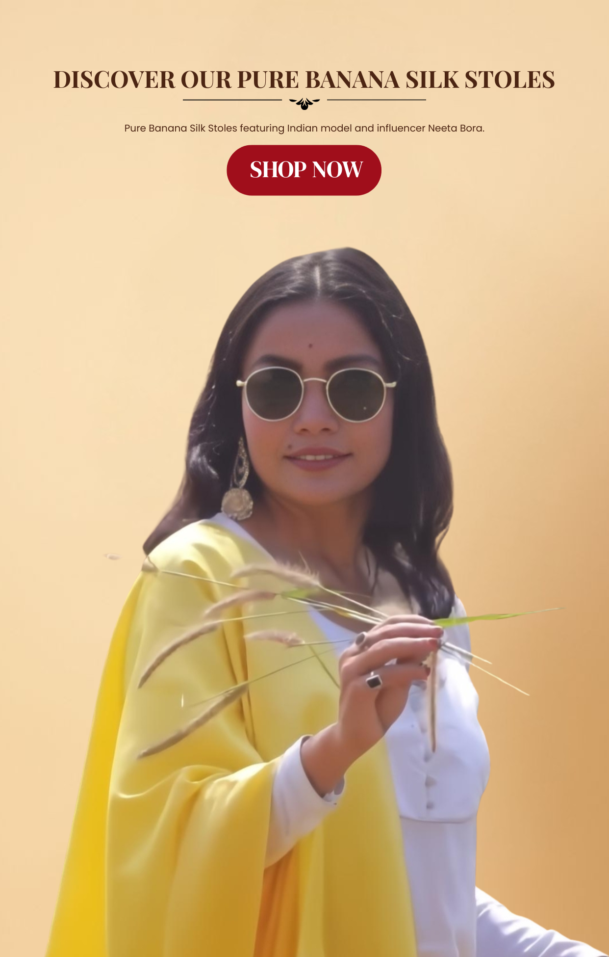 Weave Hand Mobile Banner